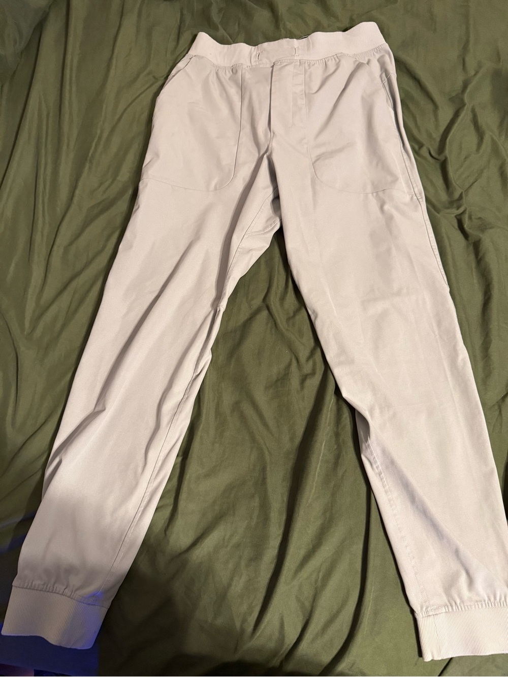 Men's Light Gray Jogger Pants - Comfortable Everyday Wear